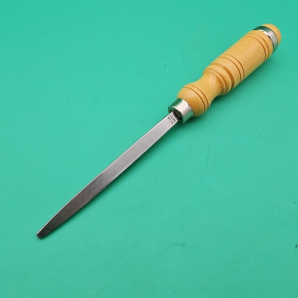 Vintage Austria Chisel Tool Wooden Handle Blu Ban‎
